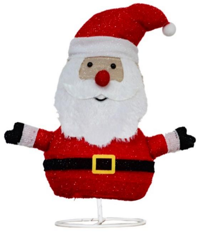 包布可伸缩圣诞老公折叠灯