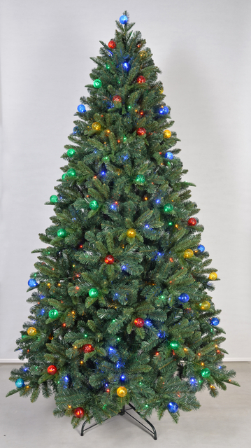 绿色普通圣诞树 +轻弦