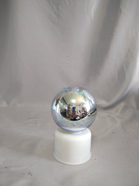 3D彩色幻想球灯（心形设计）带有旋转基础