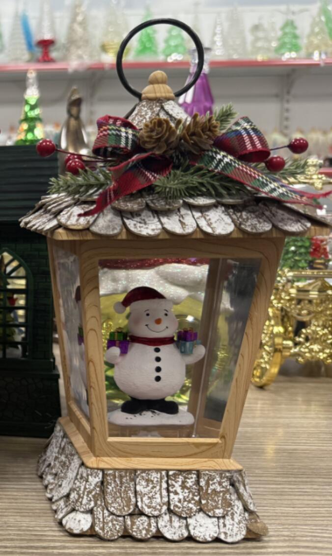 梯形房屋灯灯木纹颜色花卉材料雪人室内装饰