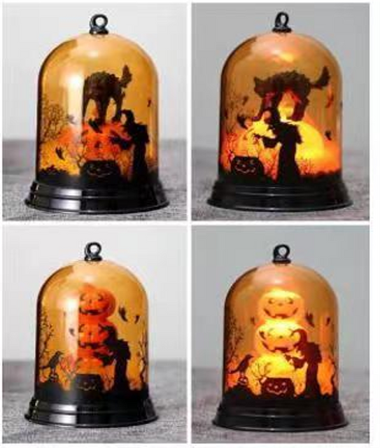 丙烯酸万圣节灯带清晰的盖子