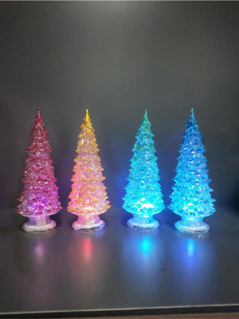 亚克力圣诞树造型灯 6