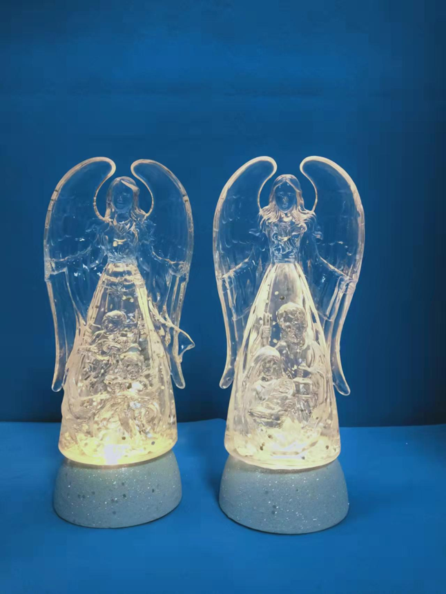 丙烯酸透明建模灯天使温暖白光