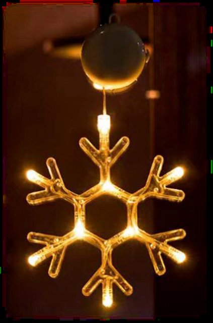 丙烯酸圣诞灯装饰和装饰品