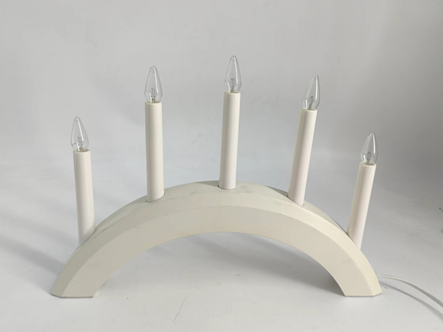 5 LED木制蜡烛桥灯 2